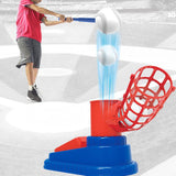 Maxbell Kids Baseball Pitching Machine Baseball Launcher Durable Baseball Trainer