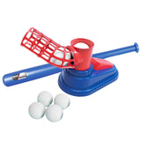 Maxbell Kids Baseball Pitching Machine Baseball Launcher Durable Baseball Trainer