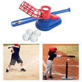 Maxbell Kids Baseball Pitching Machine Baseball Launcher Durable Baseball Trainer