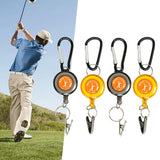 Maxbell Golf Badge Reel Holder Towel Clip Heavy Duty for Outdoor Camping Backpacking