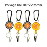 Maxbell Golf Badge Reel Holder Towel Clip Heavy Duty for Outdoor Camping Backpacking