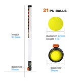 Maxbell Golf Ball Shag Tube Storage Golf Ball Pick up Tube for Driving Range Outdoor