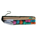 Maxbell Croquet Set for 4 Players for Outdoor Sport Games Backyard Family Gatherings