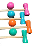 Maxbell Croquet Set for 4 Players for Outdoor Sport Games Backyard Family Gatherings