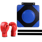 Maxbell Boxing Wall Target Square Sparring Pad Boxing Pad for Sports Workout Fitness Kid Gloves L Blue