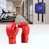 Maxbell Boxing Wall Target Square Sparring Pad Boxing Pad for Sports Workout Fitness Kid Gloves L Blue