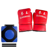 Maxbell Boxing Wall Target Square Sparring Pad Boxing Pad for Sports Workout Fitness Adult Gloves L Blue