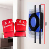 Maxbell Boxing Wall Target Square Sparring Pad Boxing Pad for Sports Workout Fitness Adult Gloves L Blue