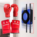 Maxbell Boxing Wall Target Square Sparring Pad Boxing Pad for Sports Workout Fitness 2Pair Gloves L Blue