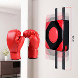 Maxbell Boxing Wall Target Square Sparring Pad Boxing Pad for Sports Workout Fitness Kid Gloves L Red