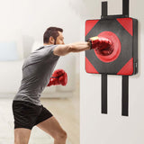 Maxbell Boxing Wall Target Square Sparring Pad Boxing Pad for Sports Workout Fitness Adult Gloves L Red