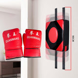 Maxbell Boxing Wall Target Square Sparring Pad Boxing Pad for Sports Workout Fitness Adult Gloves L Red