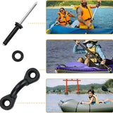 Maxbell Kayak Handles Parts Durable with Screws Kayaking Accessories Outdoor Sports