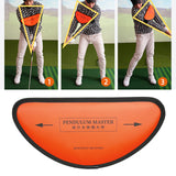 Maxbell Golf Swing Trainer Triangle Master Swing Training Aid for Driving Range