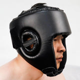 Maxbell Boxing Headgear Professional Face Cover for Sanda Grappling Karate