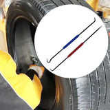 Maxbell 2x Car Oil Seal Hook Multi Use Seal Remover Tool for Vehicle Trucks Workshop Red Blue Black