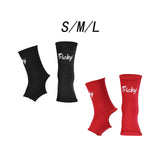 Maxbell Muay Thai Ankle Support Wraps Muay Thai Foot Braces for Training Boxing Mma