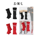 Maxbell Muay Thai Ankle Support Wraps Muay Thai Foot Braces for Training Boxing Mma