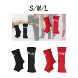 Maxbell Muay Thai Ankle Support Wraps Muay Thai Foot Braces for Training Boxing Mma