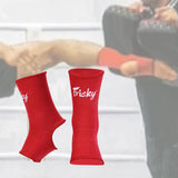 Maxbell Muay Thai Ankle Support Wraps Muay Thai Foot Braces for Training Boxing Mma