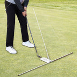 Maxbell Golf Alignment Sticks Golf Alignment Rods for Aiming Golf Training Equipment White