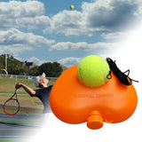 Maxbell Single Tennis Ball Trainer Portable for Individual Exercise Tennis Baseboard