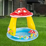 Maxbell Inflatable Pool for Kids Infants Toddlers Round Pool for Lawn Outside Summer