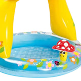 Maxbell Inflatable Pool for Kids Infants Toddlers Round Pool for Lawn Outside Summer