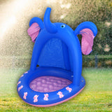 Maxbell Inflatable Pool for Kids Elephant Kiddie Pool for Summer Fun Backyard Garden
