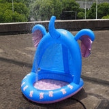 Maxbell Inflatable Pool for Kids Elephant Kiddie Pool for Summer Fun Backyard Garden