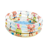 Maxbell Inflatable Pool for Kids Round Child Paddling Pool for Beach Outdoor Yard