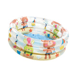 Maxbell Inflatable Pool for Kids Round Child Paddling Pool for Beach Outdoor Yard