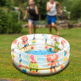 Maxbell Inflatable Pool for Kids Round Child Paddling Pool for Beach Outdoor Yard