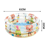 Maxbell Inflatable Pool for Kids Round Child Paddling Pool for Beach Outdoor Yard