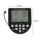Maxbell Water Resistance Rowing Machine Counter for Sports Bike Fan Bikes Treadmills