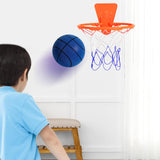 Maxbell Silent Basketball with Hoop for Various Indoor Activities Bouncing Ball