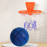 Maxbell Silent Basketball with Hoop for Various Indoor Activities Bouncing Ball