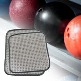Maxbell Bowling Ball Towel Easy Grip Bowling Accessories Non Slip Bowling Shammy Pad 20cmx20cm