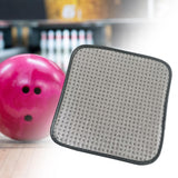 Maxbell Bowling Ball Towel Easy Grip Bowling Accessories Non Slip Bowling Shammy Pad 20cmx25cm