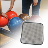 Maxbell Bowling Ball Towel Easy Grip Bowling Accessories Non Slip Bowling Shammy Pad 20cmx25cm