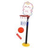 Maxbell Kids Basketball Hoop Indoor and Outdoor Multifunction Cartoon for Boys Girls pony