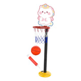 Maxbell Kids Basketball Hoop Indoor and Outdoor Multifunction Cartoon for Boys Girls pony