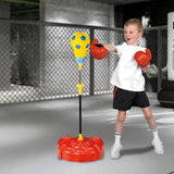 Maxbell Kids Punching Bag Height Adjustable Boxing Bag Set for Girls Children Boys