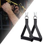 Maxbell Attachment Grips Exercise Handles for Pilates Strength Training Home Gym Use Black