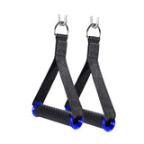 Maxbell Attachment Grips Exercise Handles for Pilates Strength Training Home Gym Use Blue