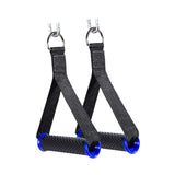 Maxbell Attachment Grips Exercise Handles for Pilates Strength Training Home Gym Use Blue