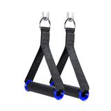 Maxbell Attachment Grips Exercise Handles for Pilates Strength Training Home Gym Use Blue