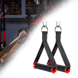 Maxbell Attachment Grips Exercise Handles for Pilates Strength Training Home Gym Use Red