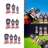 Maxbell Golf Wood Headcovers Soft Golf Club Head Covers for Outdoor Sports Men Women 1 3 UT