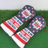 Maxbell Golf Wood Headcovers Soft Golf Club Head Covers for Outdoor Sports Men Women 1 3 UT